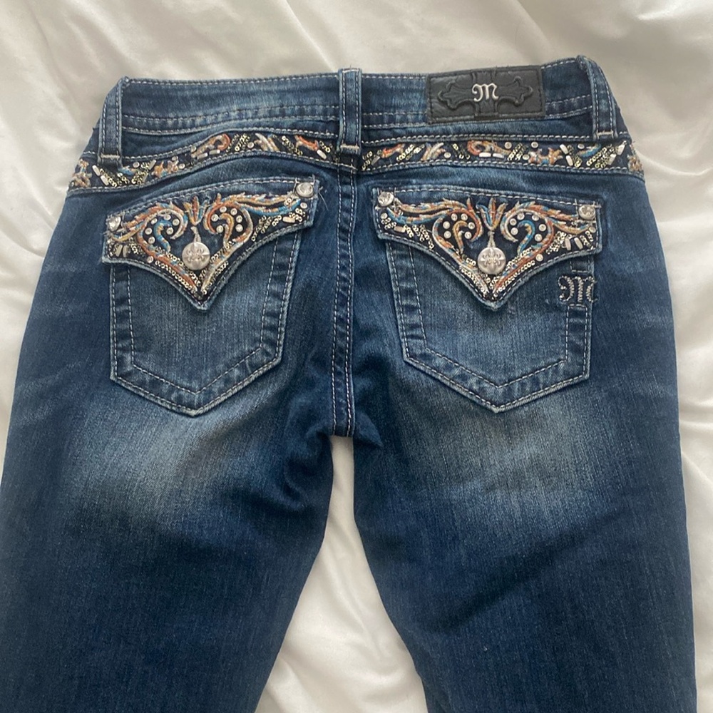 Tall Miss Me jeans bootcut size 25